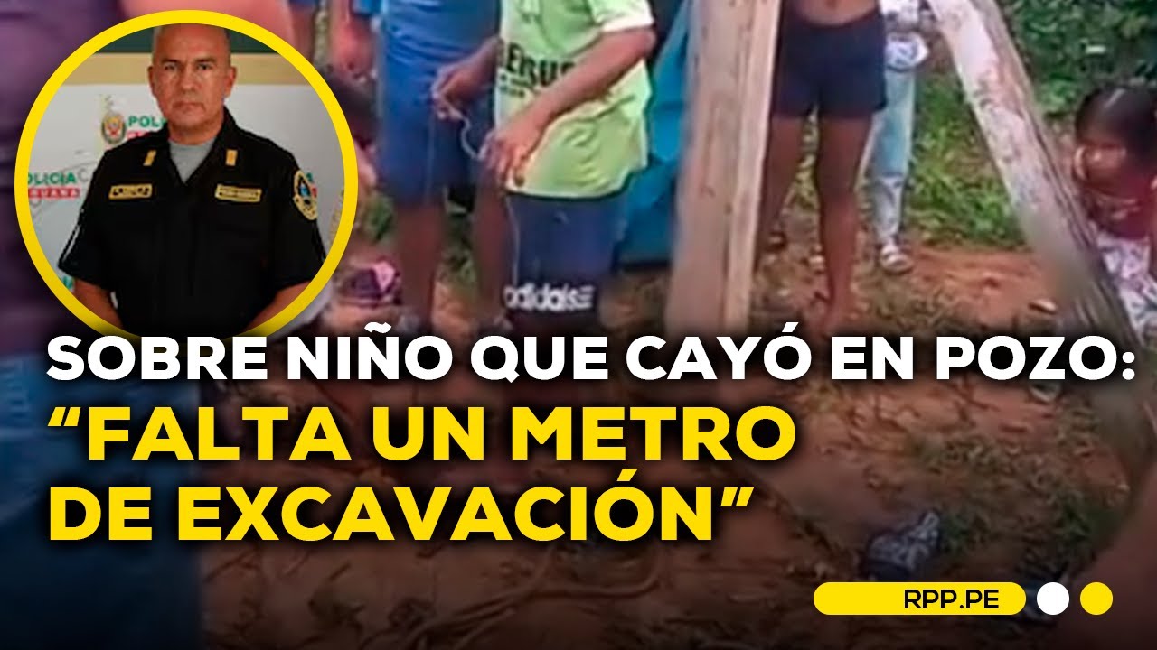 Continúa el rescate del niño que cayó a un pozo en Ucayali #PDFRPP | ENTREVISTA