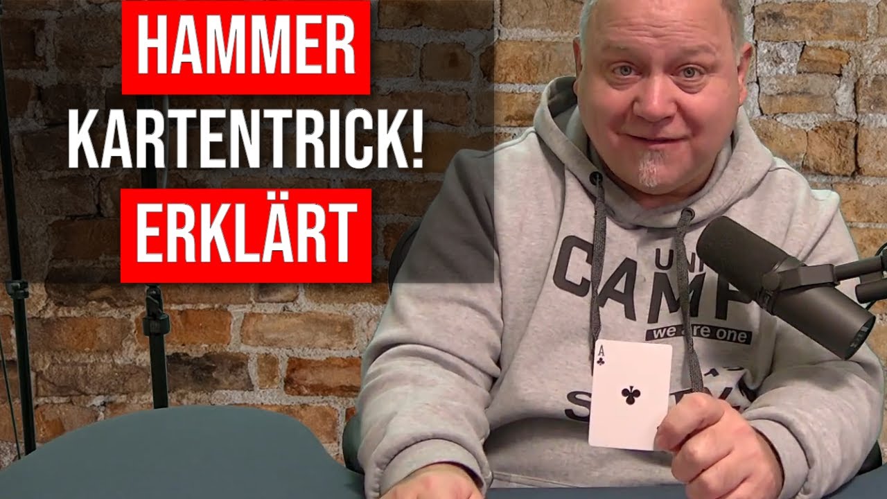 Dieser EINFACHE Kartentrick hat mich TOTAL getäuscht! Kann jeder!