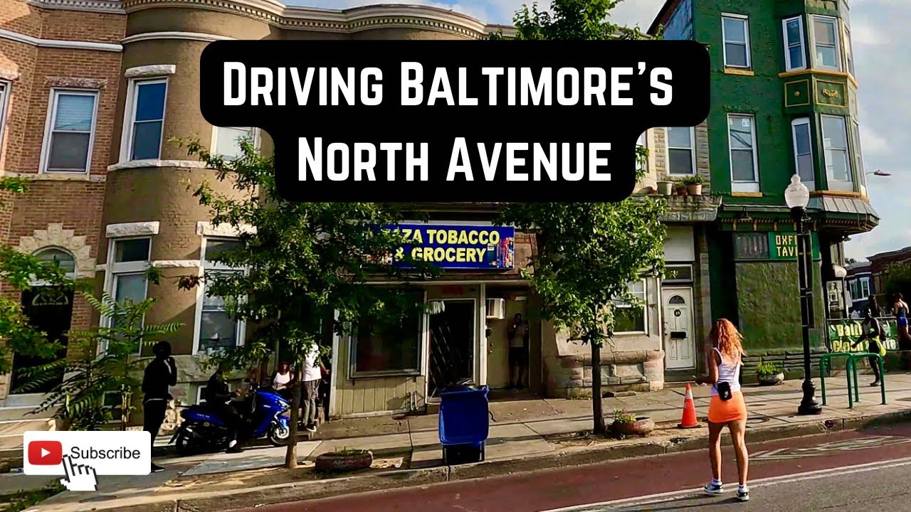 Baltimore's West North Avenue in 4K