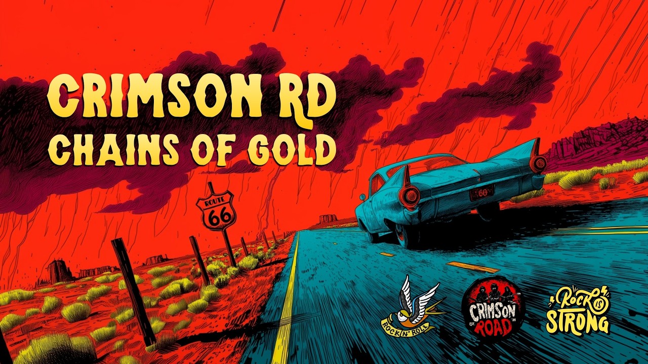 Crimson Road - Chains of Gold | Emotional Rock Song | Original Rock Music #rock