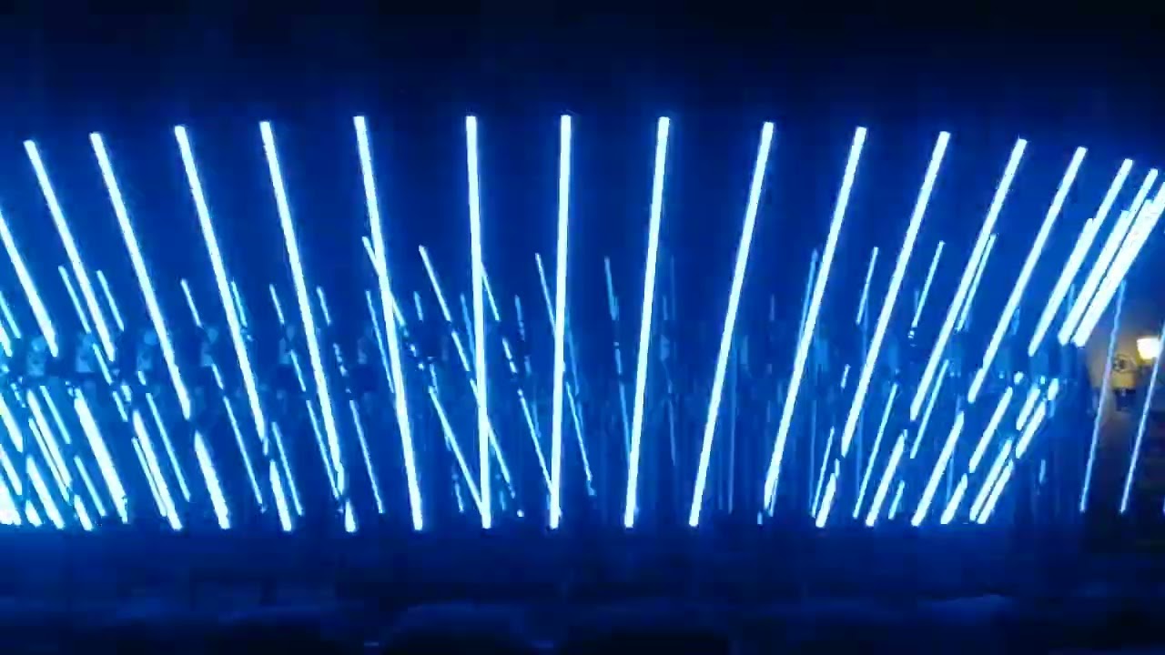 Fuente, musical y con luces en Zaragoza España 