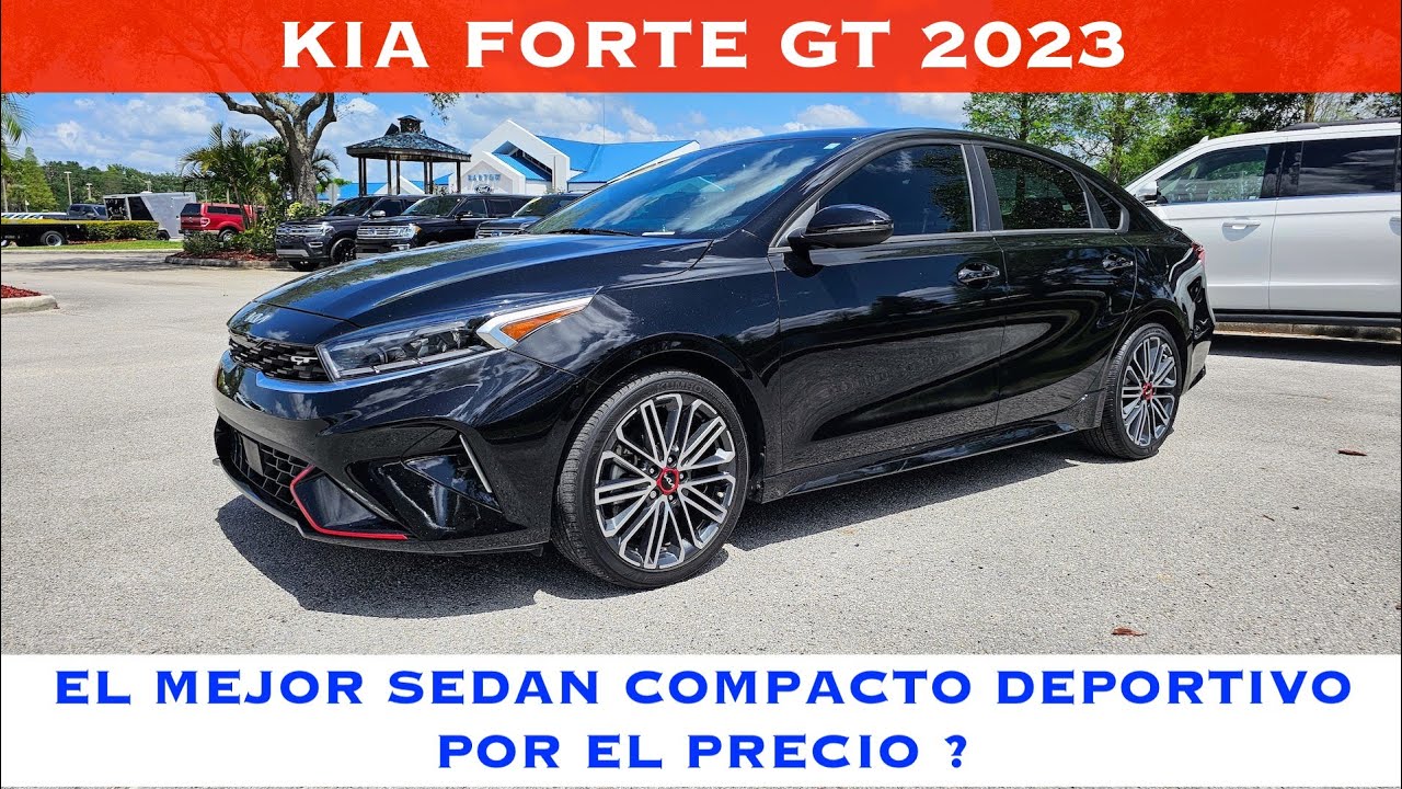 Kia Forte GT 1.6L Turbo 2023 (Usado) - Reseña y Prueba de Manejo POV - Mejor Que el Honda Civic Si?