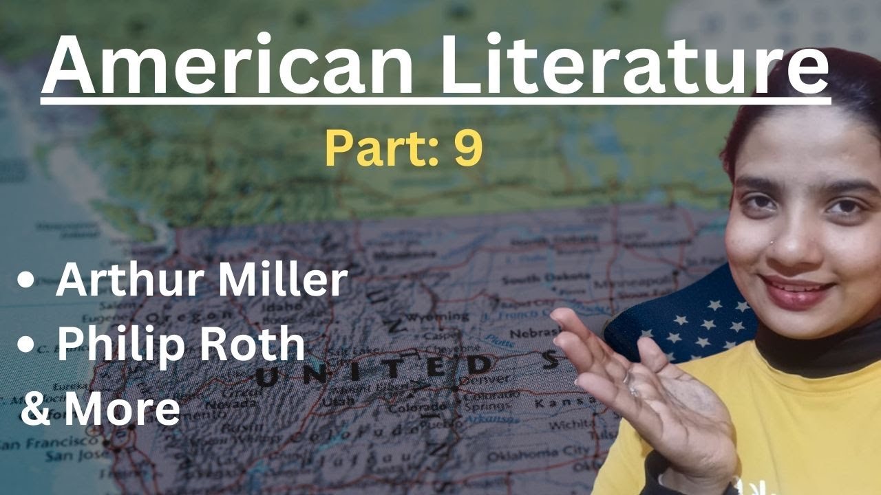 American Literature: Part 9 Arthur Miller, Philip Roth, & more #englishliterature #ugcnet