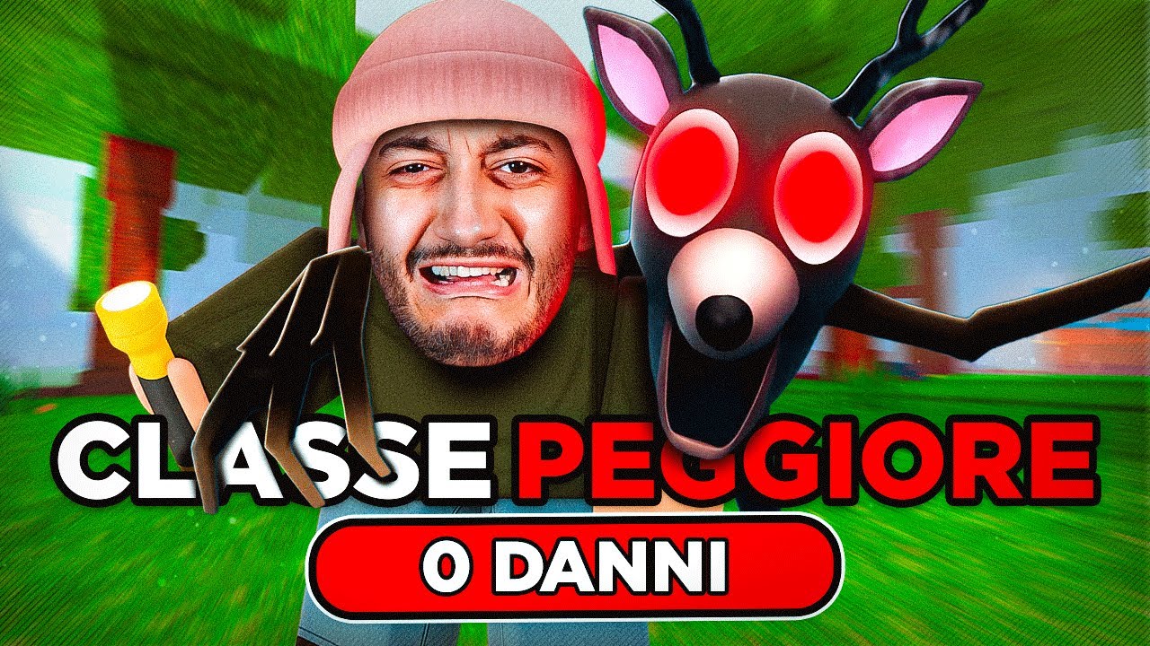 VINCO con la CLASSE PIÙ SCARSA di 99 NOTTI nella FORESTA! ROBLOX ITA