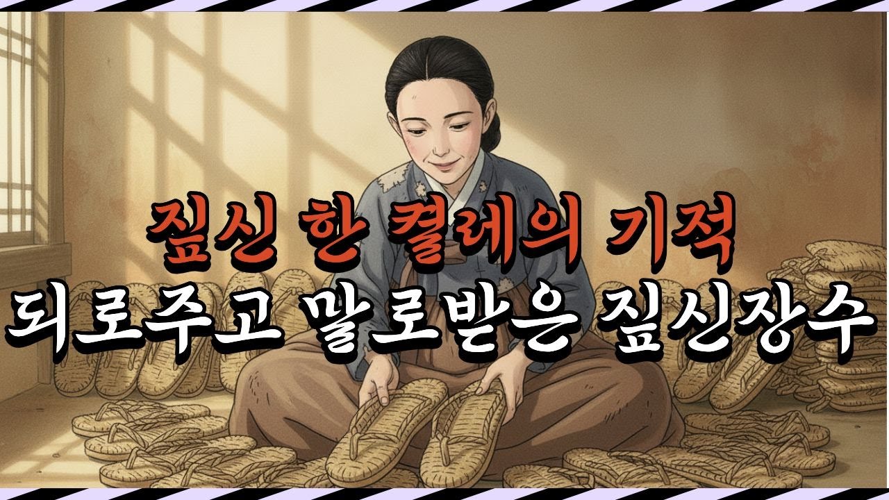 짚신 한 켤레의 기적/되로주고 말로받은 짚신장수
