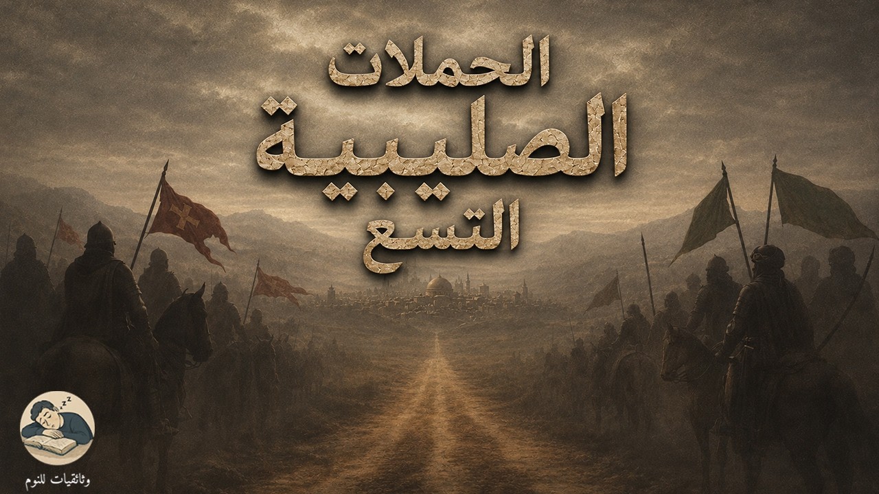 الحملات الصليبية التسع | وثائقي للنوم – جولة ليلية هادئة بالسيارة عبر التاريخ