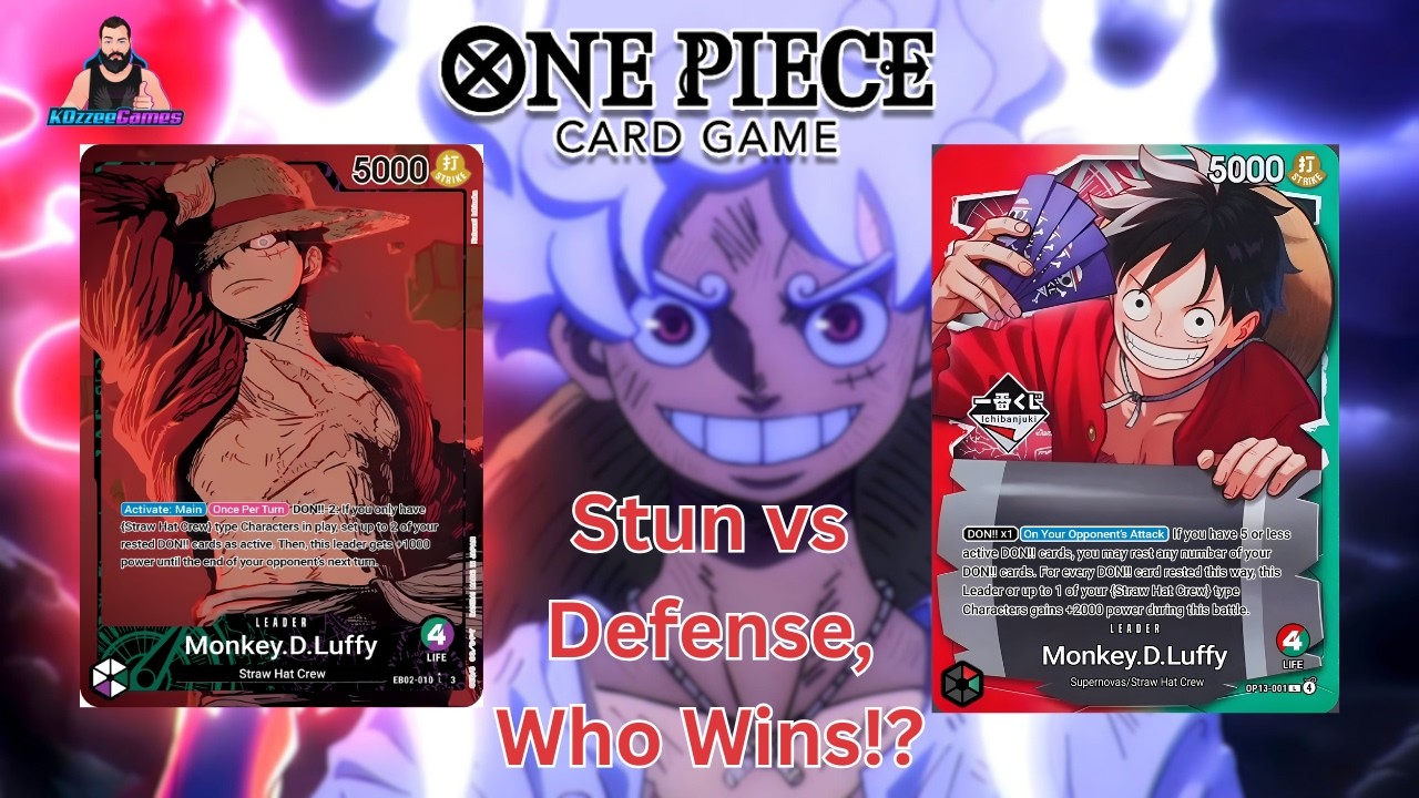 Which Luffy Wins?! EB02 GP Luffy vs OP13 RG Luffy | One Piece Card Game 🔥
