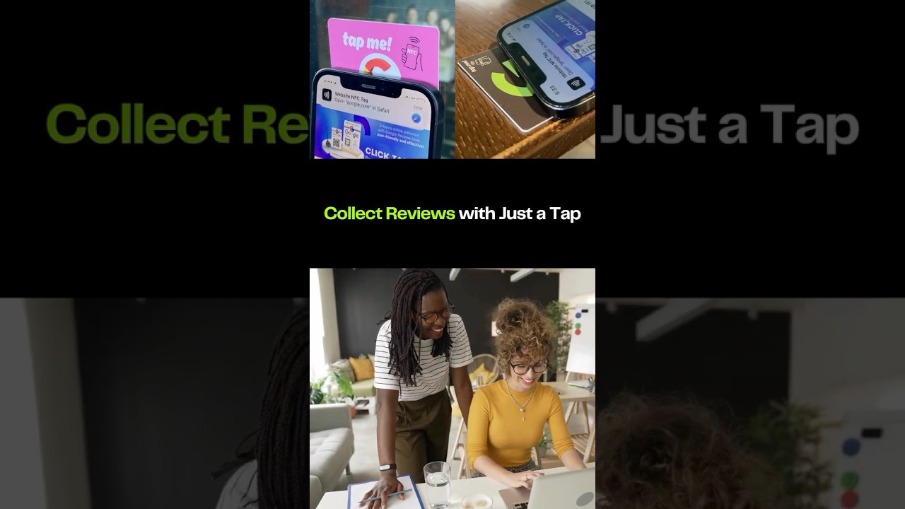 Get 100% More Reviews in 2 Minutes | Taggerlink NFC Card