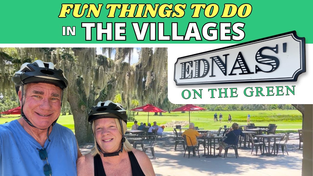 E-Bike Escapades: Exploring Ednas' On The Green in The Villages