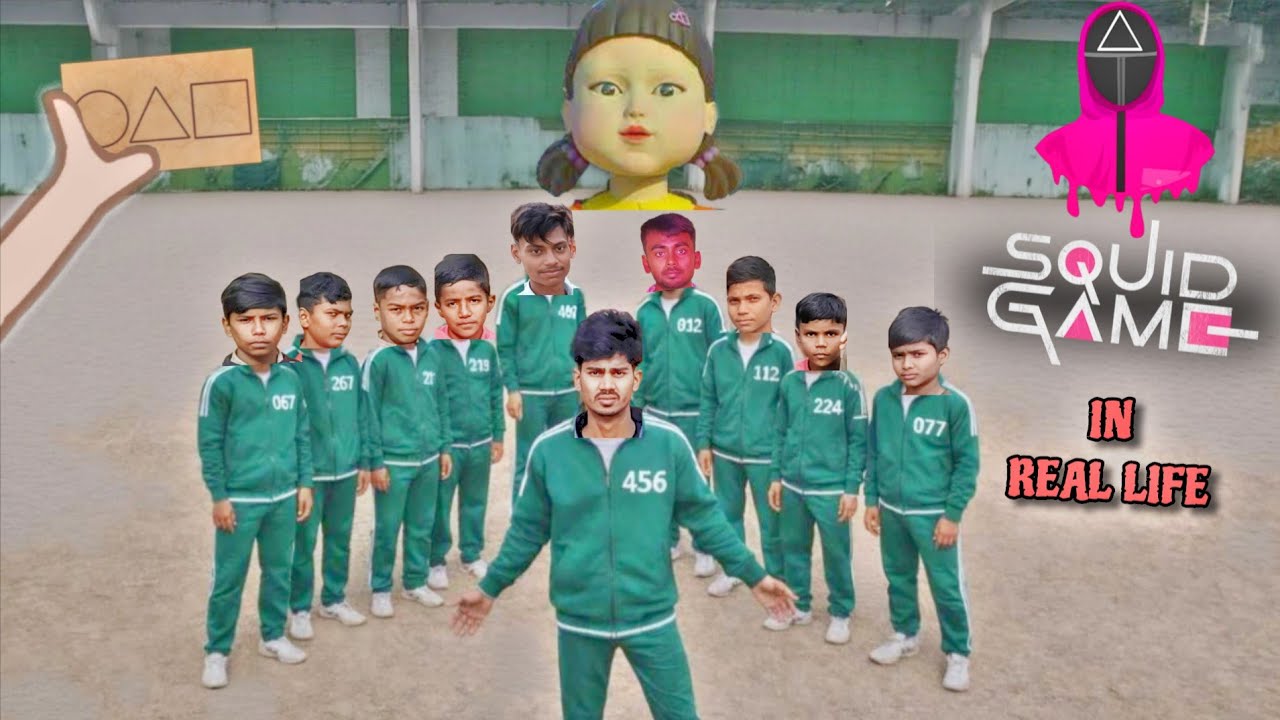 Squid Game Challenge in Real Life || Desi Version 😂 || Fit Brothers Vlogs 