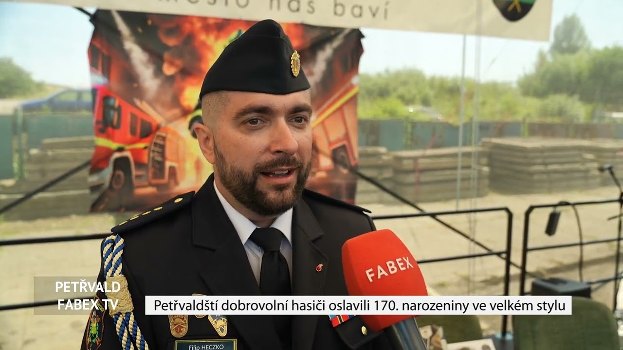 Petřvald - Slavnost ke 170. výročí založení SDH Petřvald, 21.6.2025