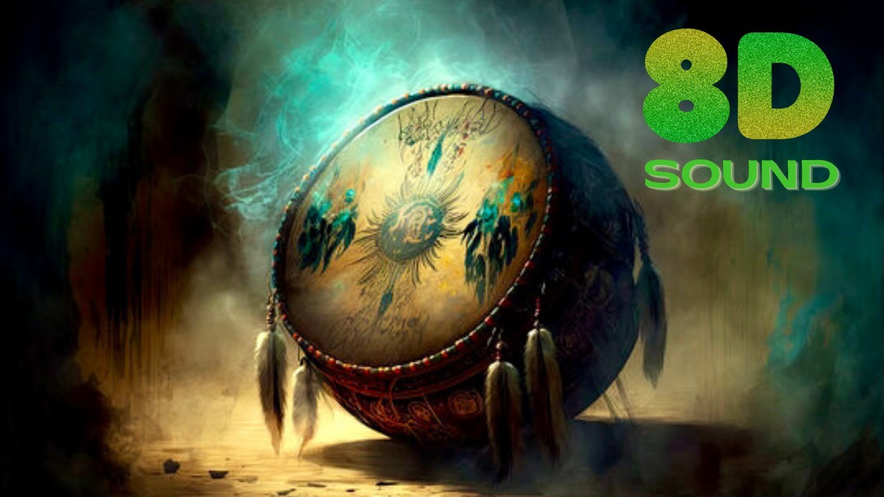 55-HZ KUNDALINI AWAKENING: SHAMANIC DRUM MEDITATION 8D 🎧