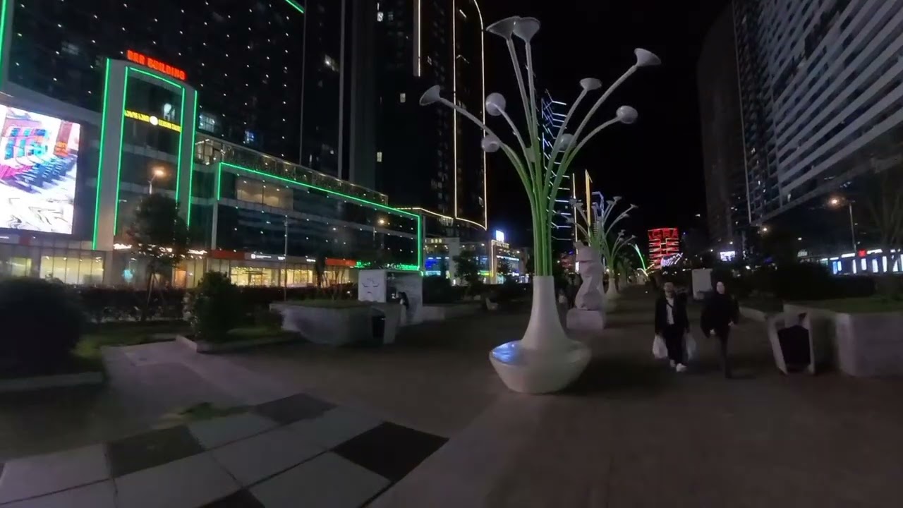 Batumi bei Nacht - Батуми ночью