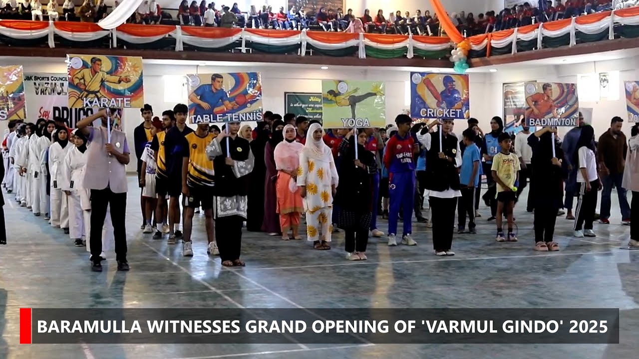 Baramulla witnesses grand opening of 'Varmul Gindo'&nbsp;2025