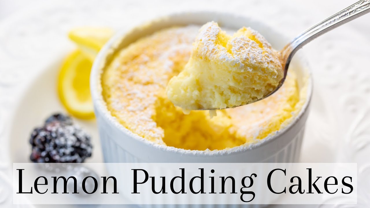 How to make the lightest, fluffiest, most intensely flavored Lemon Pudding Cakes!