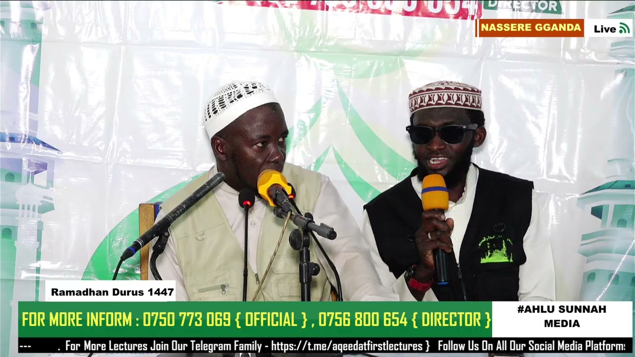 OKWANUKULA EBIBUUZO  |   SHAYKH ABDULNAASWIR KATEREGGA حفظه الله