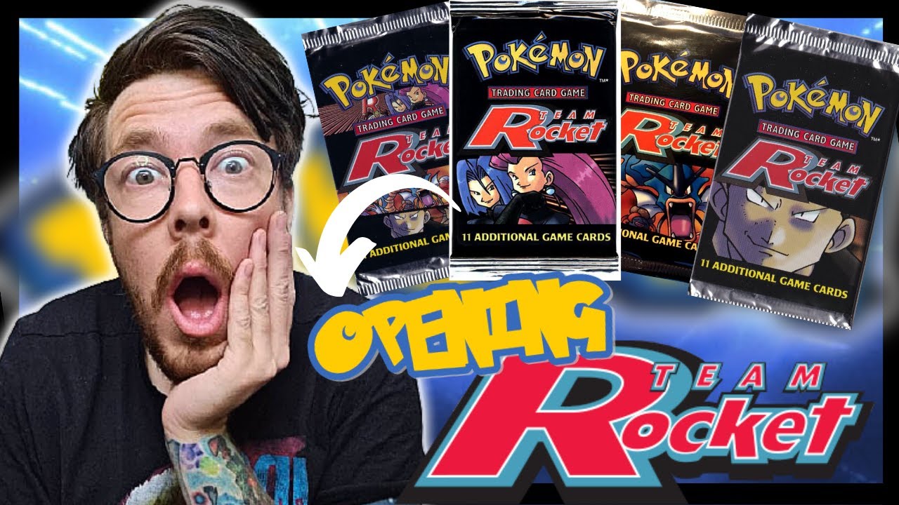 1000 Subscriber Celebration - Opening 4 *UNWEIGHED* Wotc Team Rocket Booster Packs