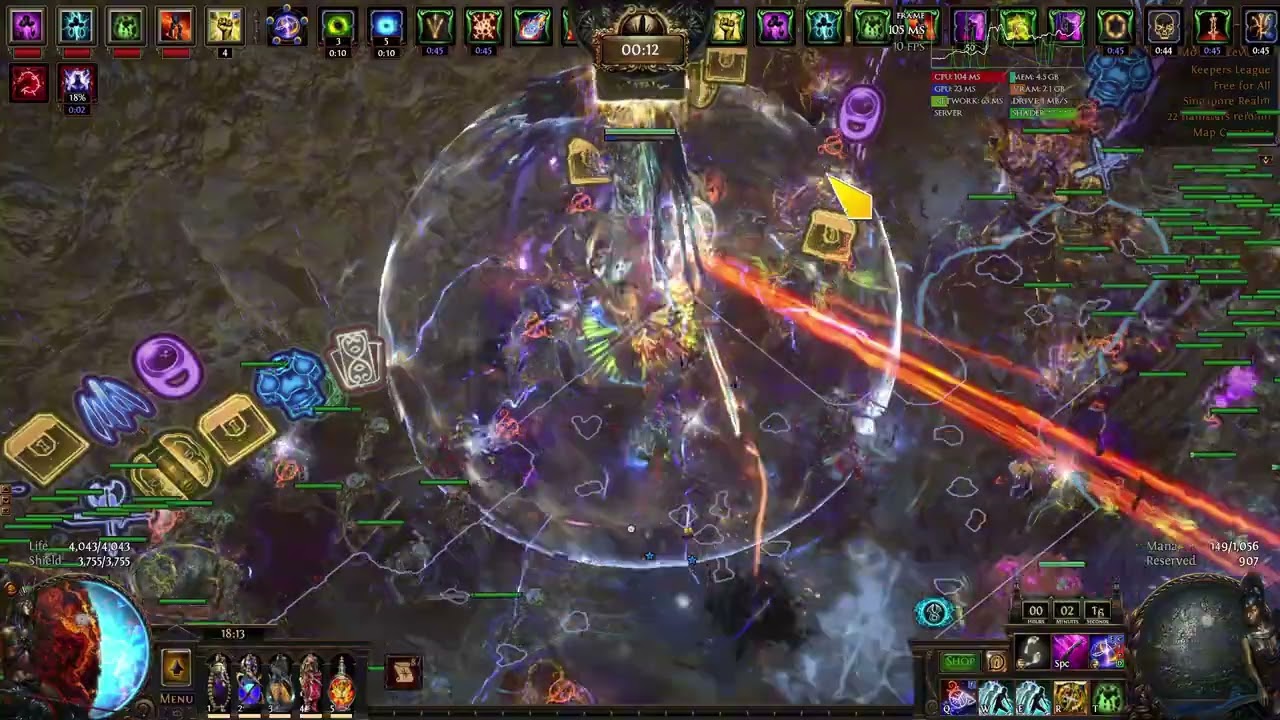 POE 3.27 - Golden Charlatan Penance Brand