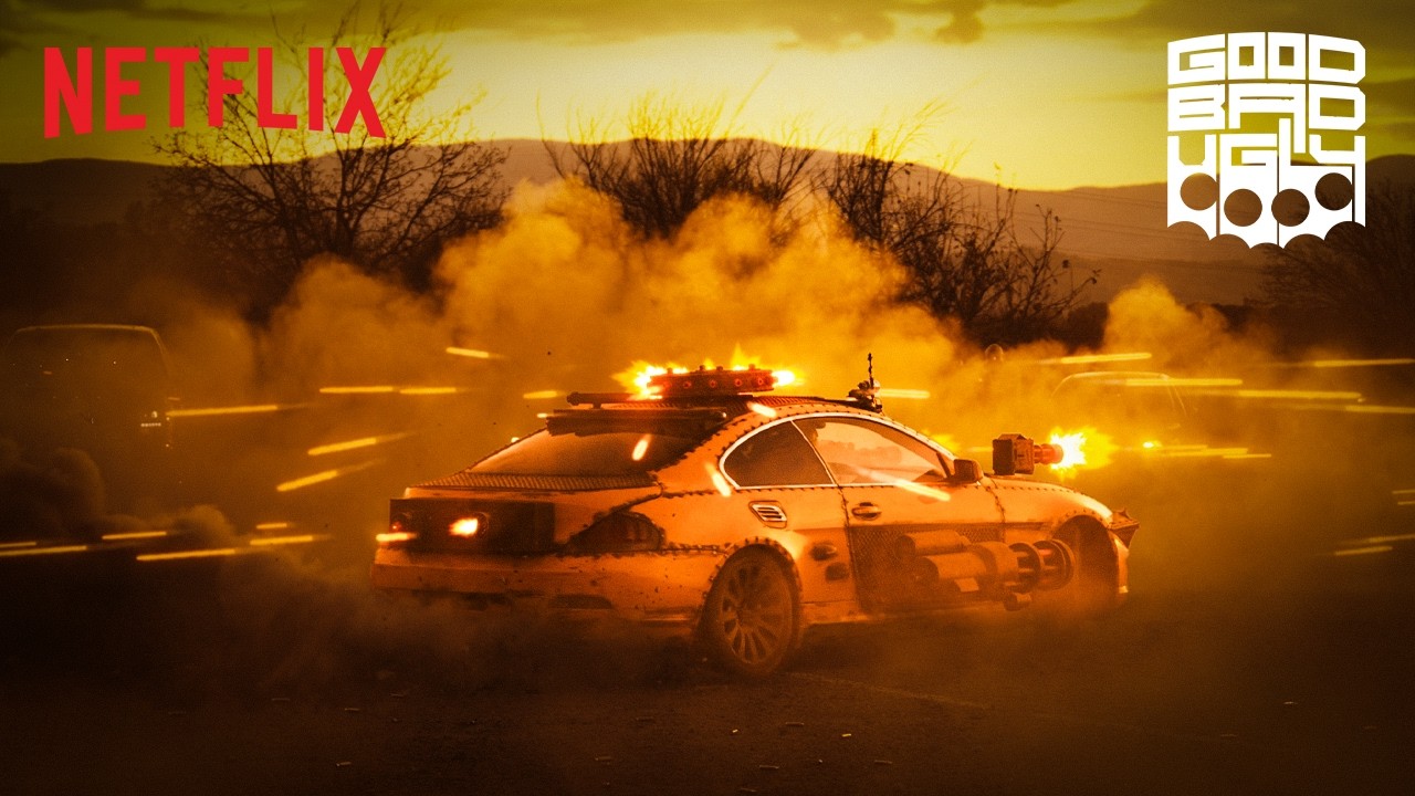 Ajith Kumar&rsquo;s Modified MONSTER Car Wreaks Havoc 😤 Ft. Arjun 🔥 | Hindi Dub | Good Bad Ugly | Netflix