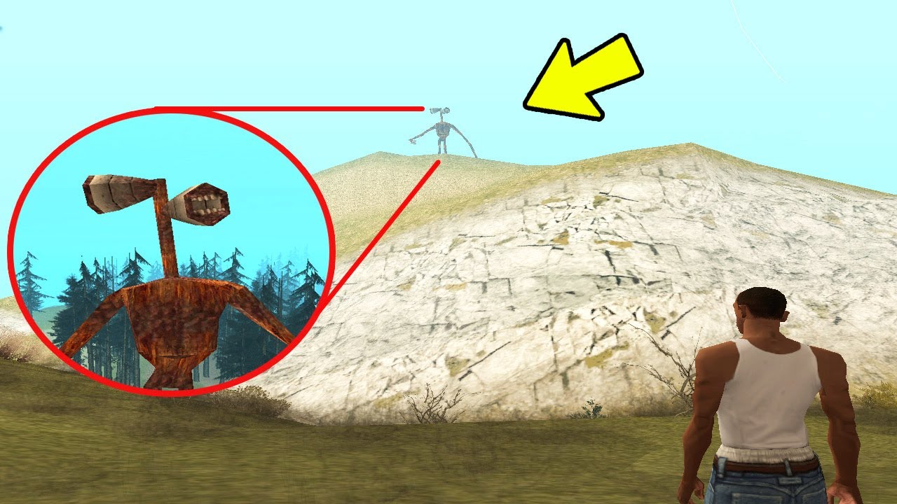 I Found SIREN HEAD in GTA San Andreas!(Secret Mod)