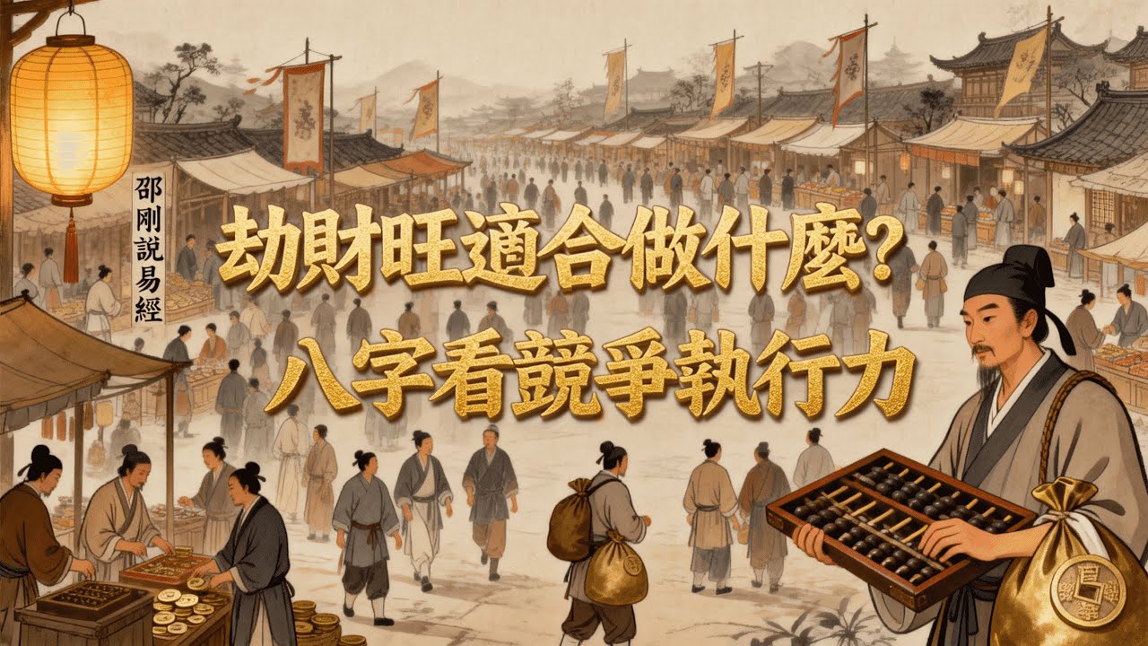 劫财旺的人适合什么职业？从八字看竞争意识、执行力与高对抗型事业方向