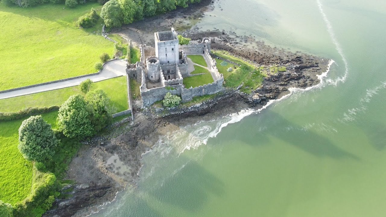 Doe Castle, County Donegal, Ireland. A beautiful Landscape