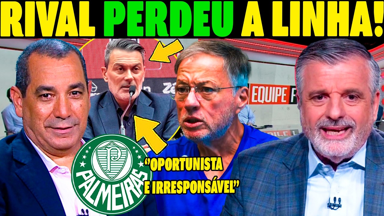''PARA DE CHORORÔ RUI COSTA!!'' BARROS MANDOU A REAL E CALOU RIVAL!! O PALMEIRAS TÁ COLOCANDO MEDO