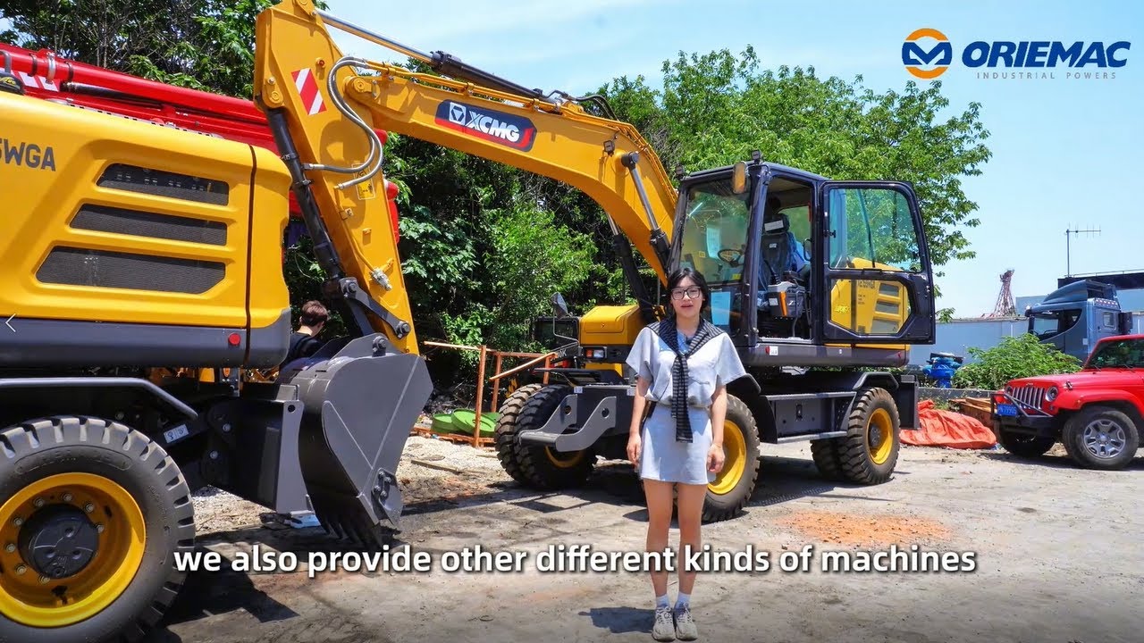 15 Ton Power XCMG XE155WGA Wheel Excavator