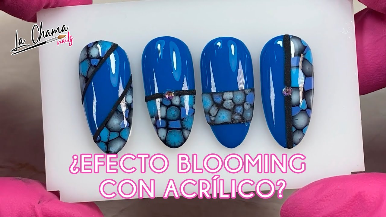 ¿EFECTO BLOOMING CON ACRÍLICO? | by La Chama Nails