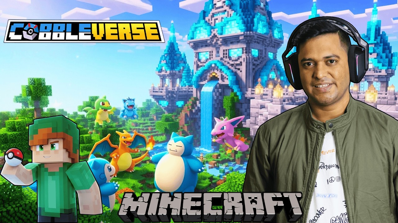 🔴MINECRAFT LIVE STREAM 🫣 Cobblemon #shorts #minecraft #minecraftlive #minecrafthindi