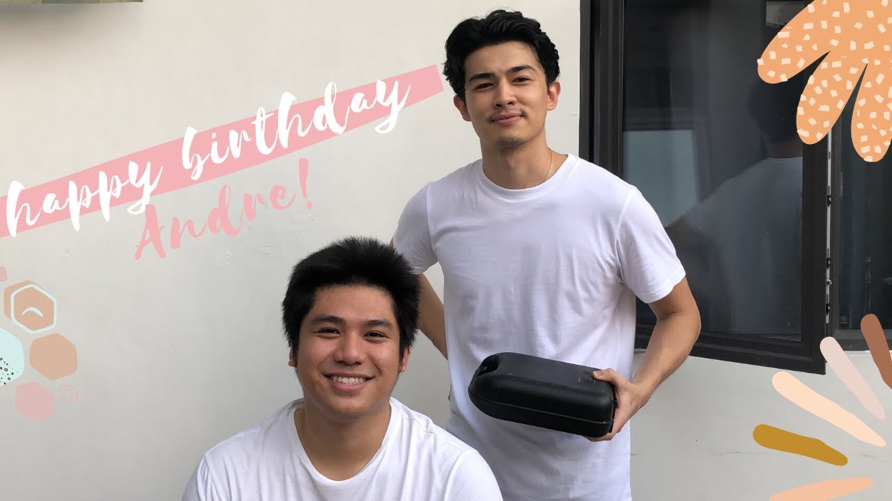 Boy na friend cuts my husband's hair! | Nikki Yanong Benson