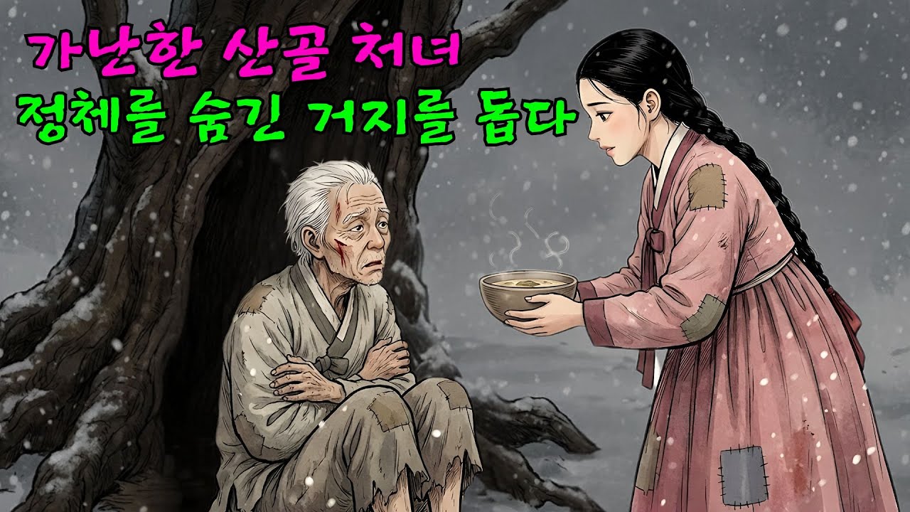 쫓겨난 거지를 도운 가난한 산골 처녀, 그녀를 귀부인으로 바꾼 놀라운 인연| 야담 |옛날이야기 |민담 |전설 | 설화