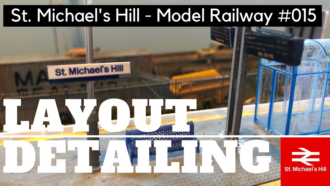St. Michael's Hill Model Railway Ep.15 - Detailing With Scale Model Scenery Products