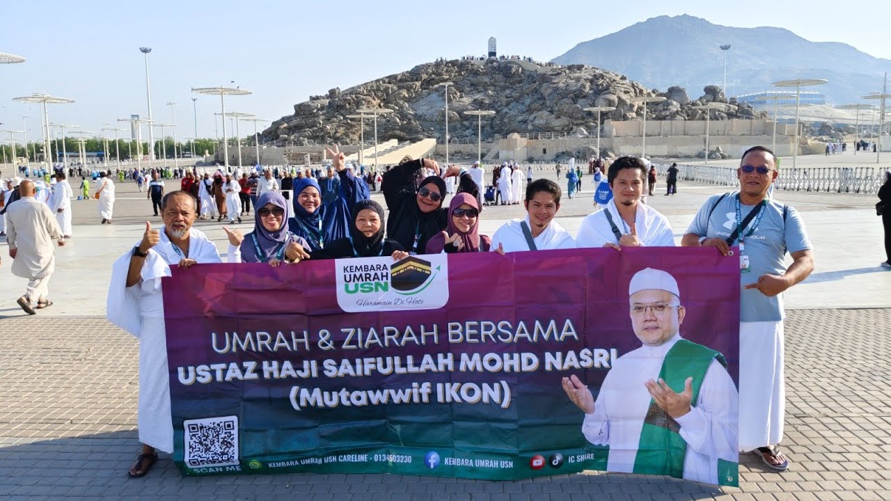 (ISTIMEWA) PERJALANAN PENUH GROUP KU05 25 SEPTEMBER 2024 BERSAMA KEMBARA UMRAH USN