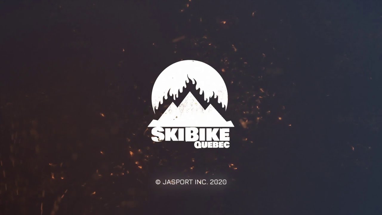 SKIBYK Magical Tree Run - Massif Du Sud - La Cathedral - SkibikeQuebec
