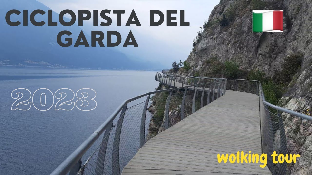 LIMONE SUL GARDA - LA CICLABILE SOSPESA - WALKING TOUR APRILE 2023 [85