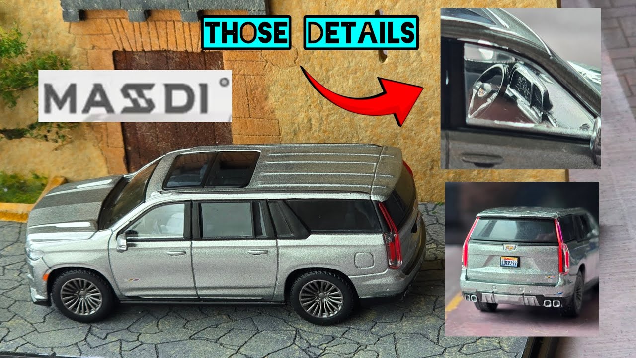 Massdi 1/64 Cadillac Escalade with very good interior details!