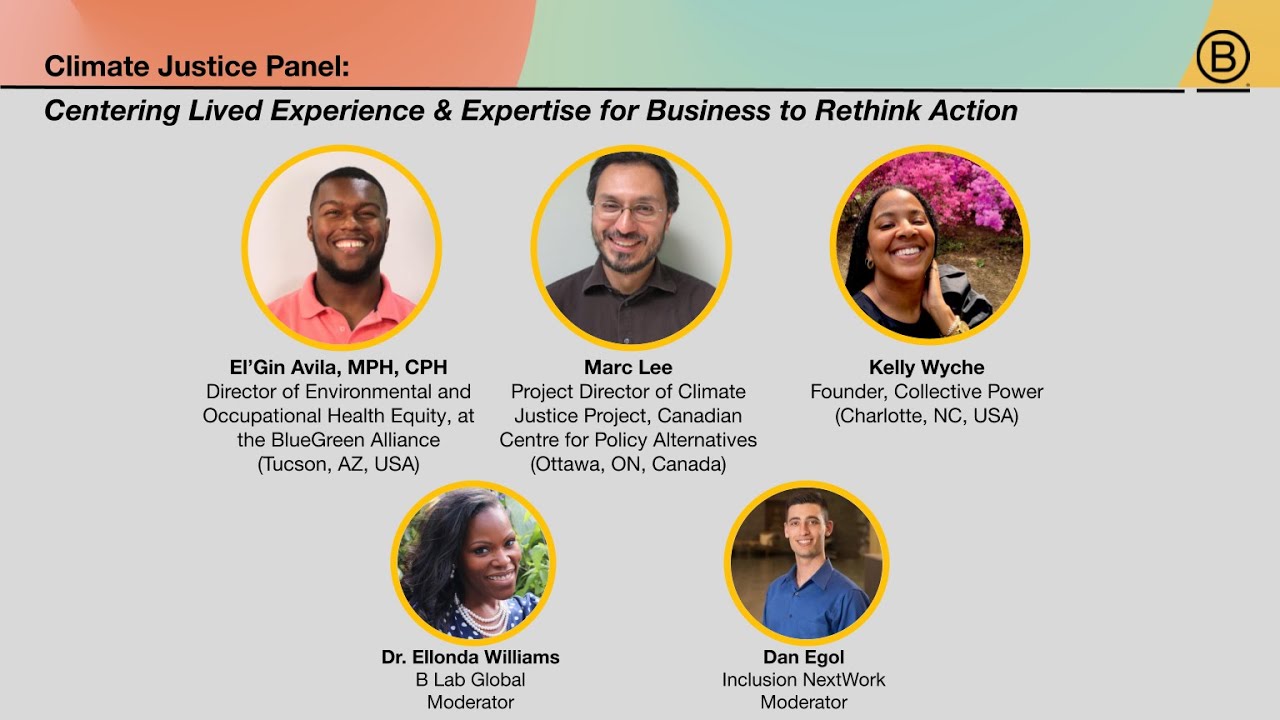 B Corp Global Climate Summit: Climate Justice Call to Action for B Corps