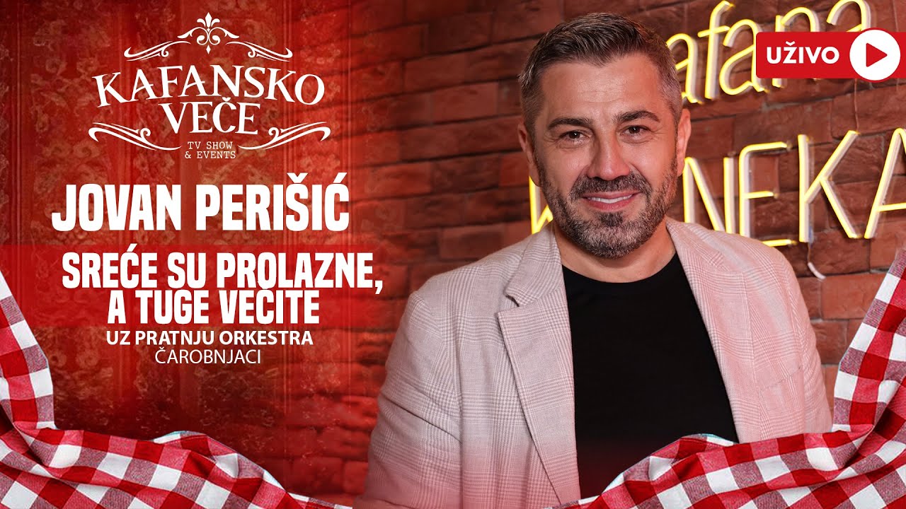 JOVAN PERISIC - SRECE SU PROLAZNE, A TUGE VECITE | UZIVO | (ORK CAROBNJACI) | 2024 | KAFANSKO VECE