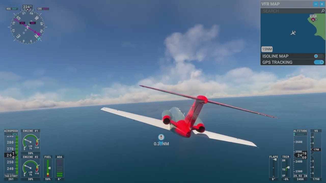 Niue (All Countries Challenge; Microsoft Flight Simulator)
