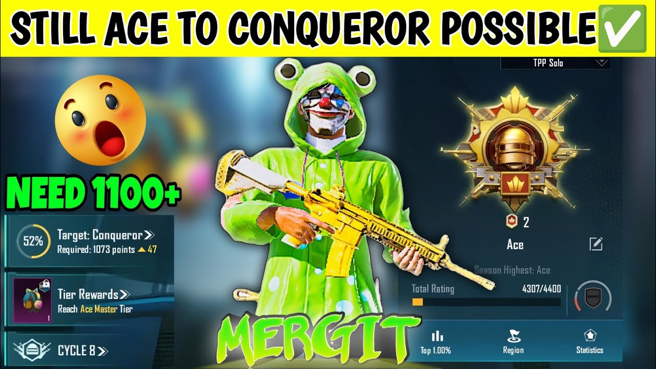🇮🇳STILL ACE TO CONQUEROR POSSIBLE | SOLO RANKPUSH TIPS AND TRICKS✅