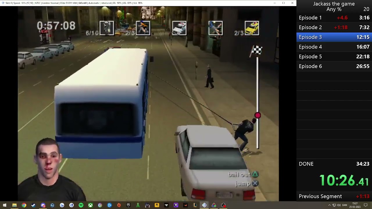 Jackass speedrun 33:34 - (WR)