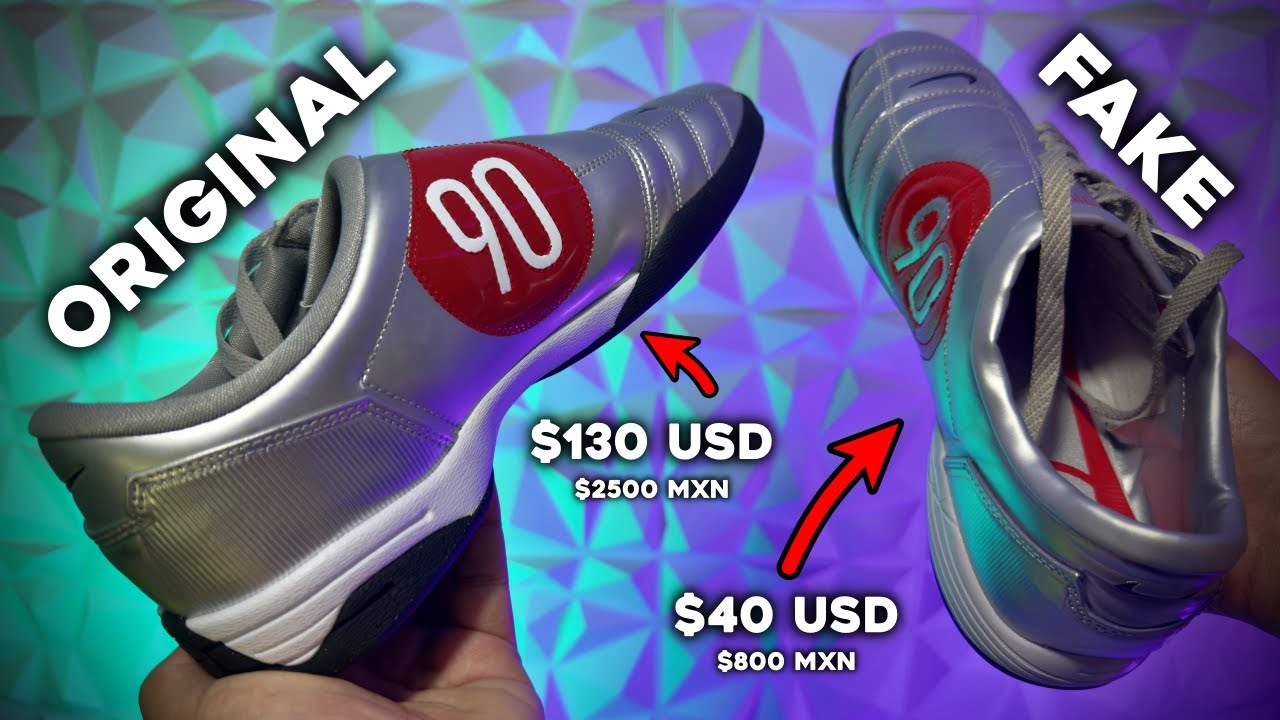 &iquest;Hechas en la misma fabrica? &iquest;Casi iguales? &iquest;Mismo material? | ORIGINAL vs CLON | Nike Total 90 III