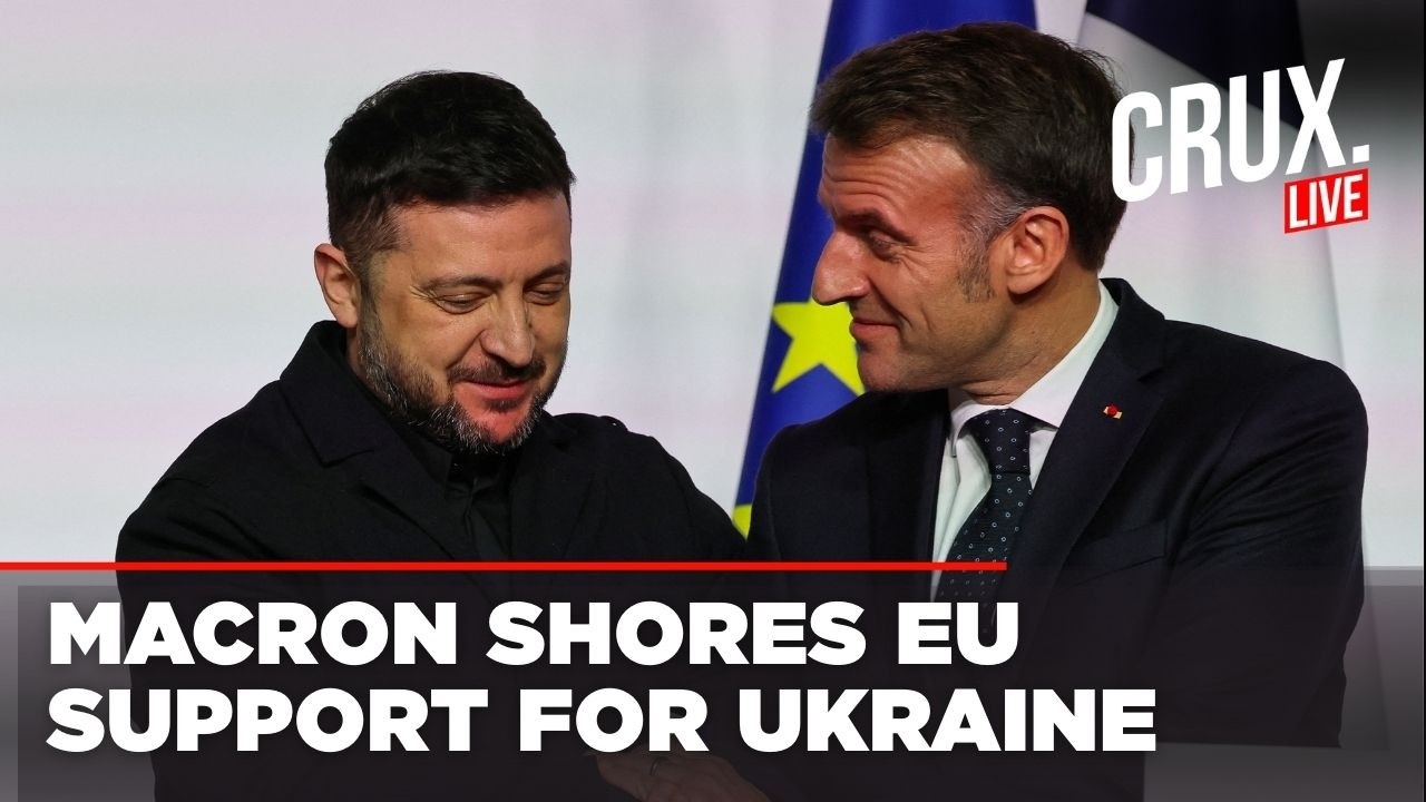 LIVE | French President Macron Hosts Top EU Official For Talks On Ukraine And European Defence