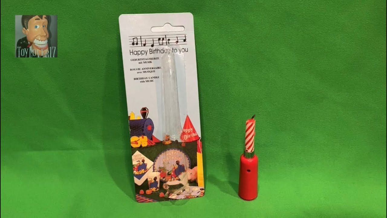 Musical Birthday Candle - &ldquo;Happy Birthday To You&rdquo;