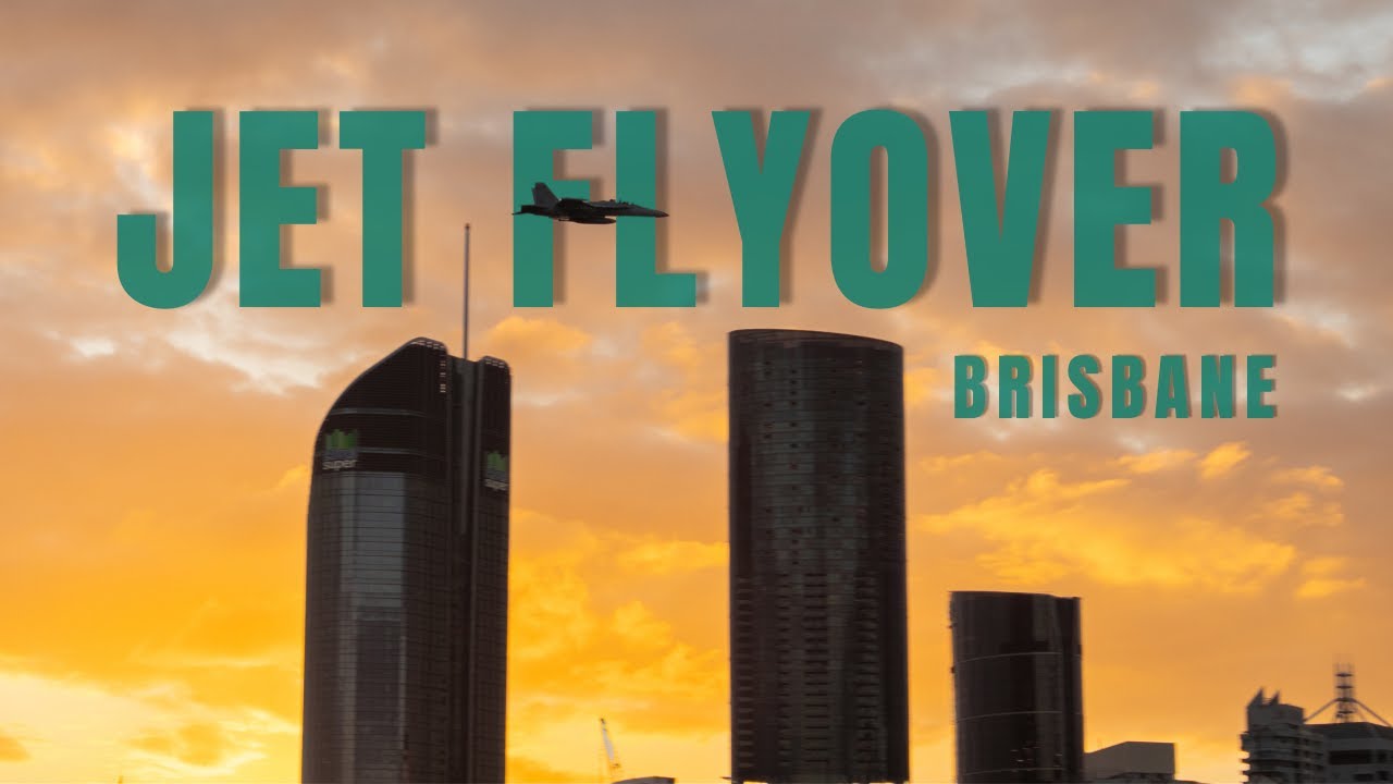 The Jet Flyover Everyone’s Talking About  Brisbane Fireshow 2025