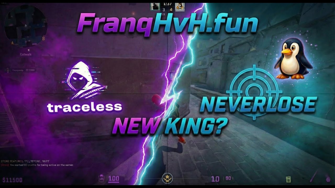 NEVERLOSE DESTROYED 💀 I'm testing TRACELE SS on FranqHvH fun (1vs1)