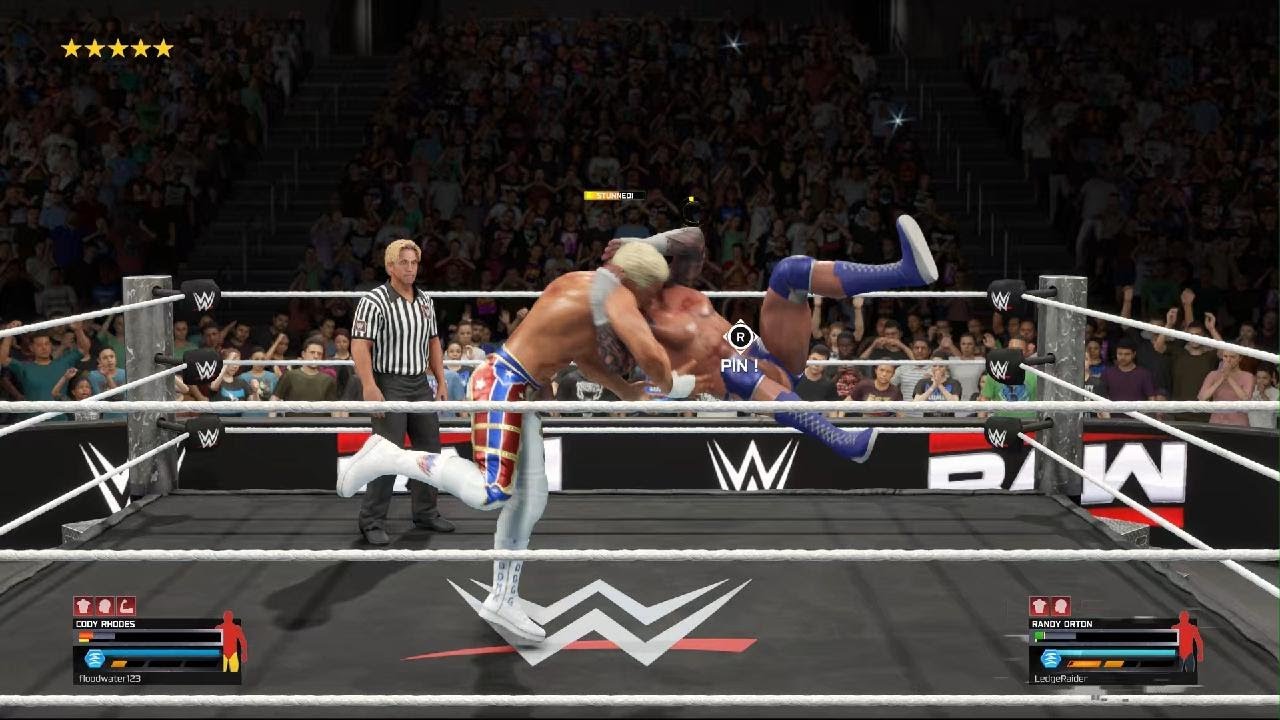 Randy Orton vs Cody Rhodes Raw:Slammy Awards (RVS)