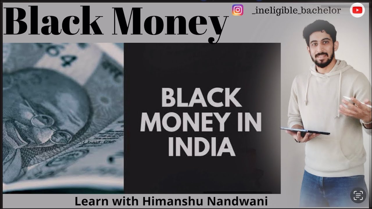 T.Y.B.COM | SEM 6 | Economics - Black Money | VNSGU #blackmoney