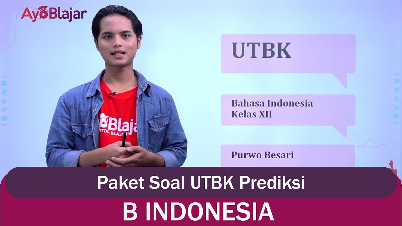 Bhs. Indonesia Kelas 11 - Paket Soal UTBK Prediksi